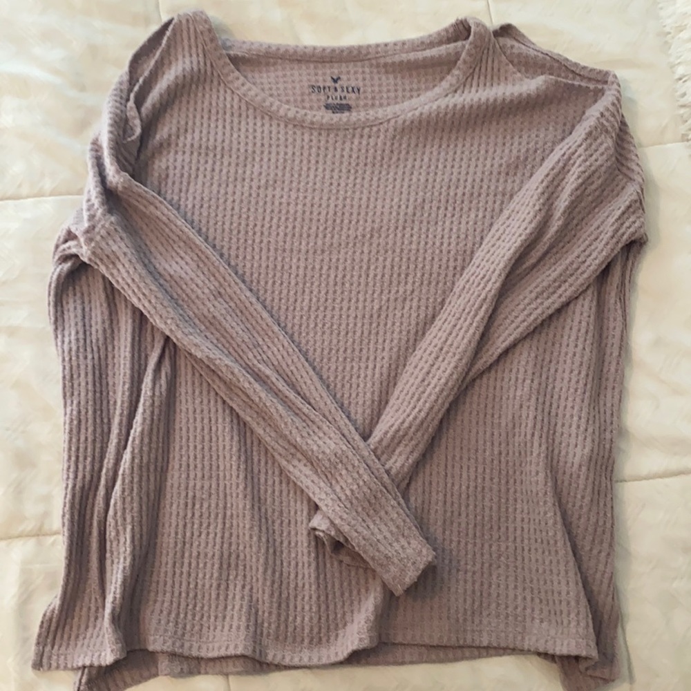 American eagle soft & sexy plush sweater